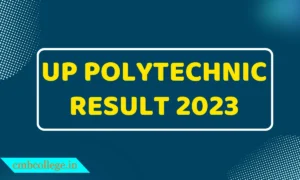 UP Polytechnic Result 2023 link